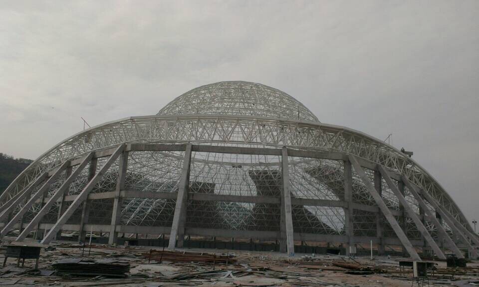 敦煌体育场馆网架工程